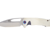 Medford On Belay S35VN Blade Anodized Fade Titanium Handle Front Side Open
