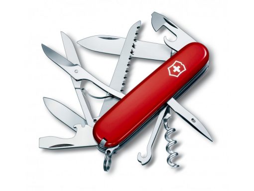 Victorinox Huntsman Red 91mm Front Side All Tools Open