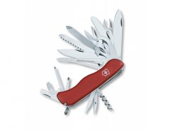 Victorinox Workchamp XL Red 111mm Front Side All Tools Open