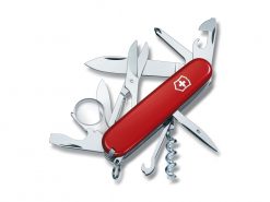 Victorinox Explorer Red 91mm Front Side All Tools Open