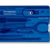 Victorinox Swiss Card Sapphire 82mm Front Side Closed