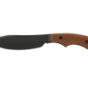 Ka Bar Adventure Potbelly Knife Black 1095 Blade Brown GFN PA66 Handle
