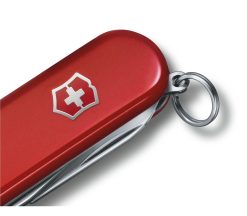 Victorinox - Executive 81 Red 65mm Keychain Ring Closeup