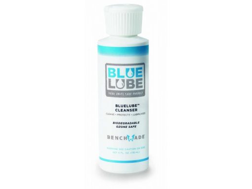 Benchmade 983901F Blue Lube Cleaner 4 oz Bottle Front