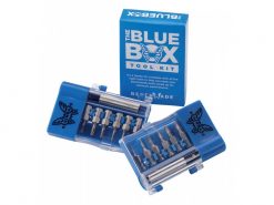 Benchmade 981084F Blue Box Maintenance Tool Kit Open