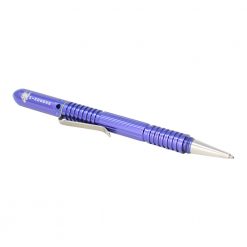Hinderer Extreme Duty Polished Purple Ano Aluminum Pen Cap Off