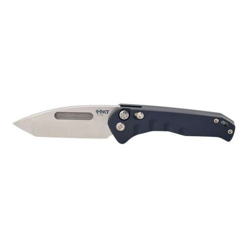 Medford Praetorian Swift Automatic S35VN Tanto Blue Ano Handles Front Side Open