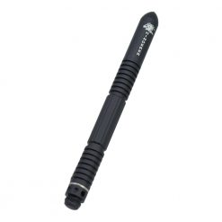 Hinderer Extreme Duty Matte Black Aluminum Pen Cap On