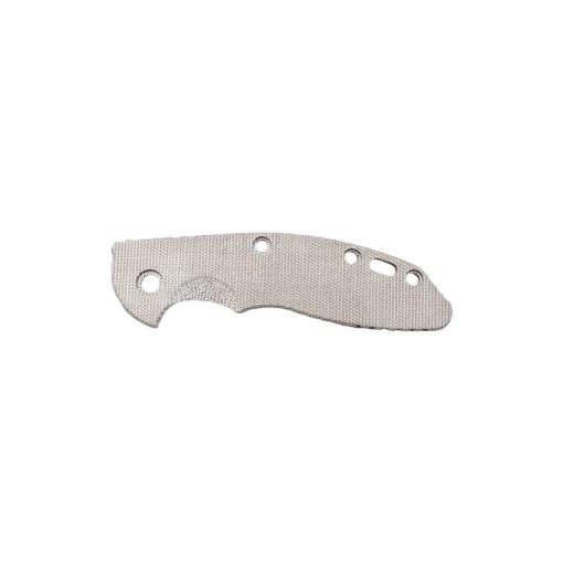 Hinderer XM-18 3.5" Micarta Scale Textured OD Green Front Side