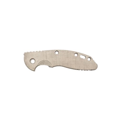 Hinderer XM-18 3.5" Micarta Smooth Scale Green Front Side