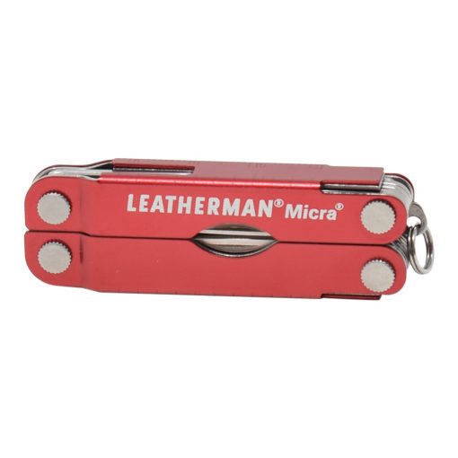 Leatherman Micra Multi Tool Knife Red (10 Tool) Front Side Closed