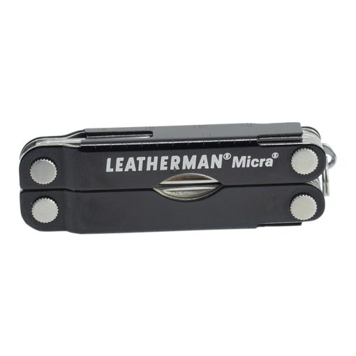 Leatherman Micra Multi Tool Knife Black (10 Tool) Front Side Closed