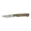 White River Small Game S35VN Blade Natural Burlap Micarta Handle Front Side
