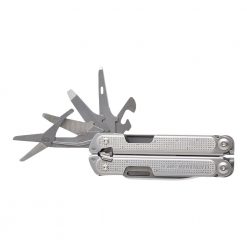Leatherman Free P2 Multi-Purpose Pliers Stainless Steel Front Side Closed Tools Open