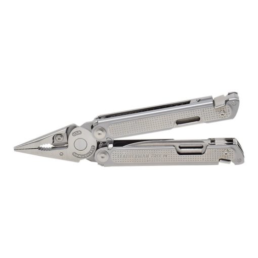 Leatherman Free P4 Multi-Purpose Pliers Stainless Steel Front Side Open