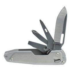 Leatherman Free T2 Multi Tool Stainless Steel Front Side Open