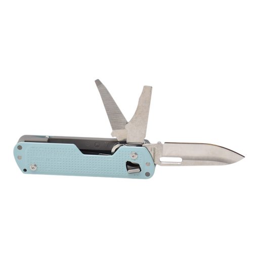 Leatherman Free T4 Multi Tool Arctic Front Side Open