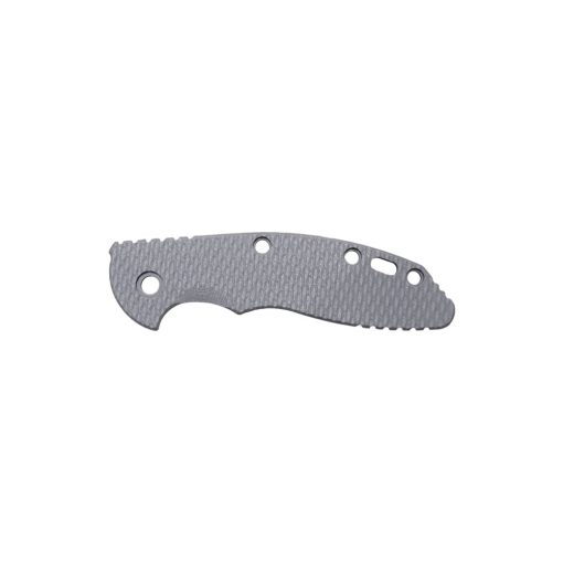 Hinderer XM-18 3.5" G-10 Textured Scale Grey Front Side