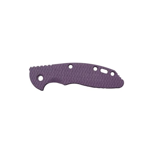 Hinderer XM-18 3.5" G-10 Scale Textured Purple Front Side