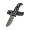 Benchmade Adamas Grey CPM-CruWear Blade Black G-10 Handle Both