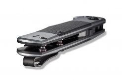 Benchmade Auto Fact FPR Black DLC Blade Aluminum/Carbon Fiber Handle Close Up