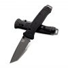 Benchmade Bailout Grey CPM-3V Combo Tanto Blade Black Grivory Handle Both
