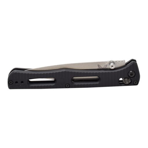 Benchmade Fact SV30 Blade Black Aluminum Handle Front Side Closed