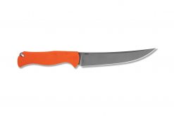 Benchmade Meatcrafter CPM-154 Blade Orange Santoprene Handle Back Side