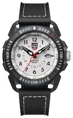 Luminox ICE-SAR ARTIC 1000 Series - CARBONOX 1007 Silver/Black Front Side Closed Center