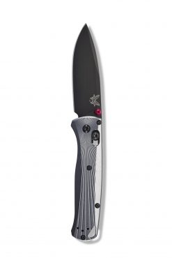 Benchmade Bugout Black DLC M390 Blade 6061-T6 Aluminum Front Side Open Up