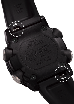 G-Shock Analog Digital Men's Watch Brown GA2000-5A back Side Case Close Up