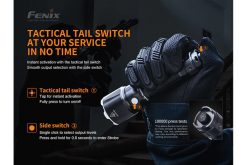 Fenix TK22UE Tactical Flashlight - 1600 Lumens Infographic 3