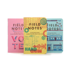 Field Notes United States of Letterpress 3 Pack C - Graph Paper Memo Books (48 Pages)