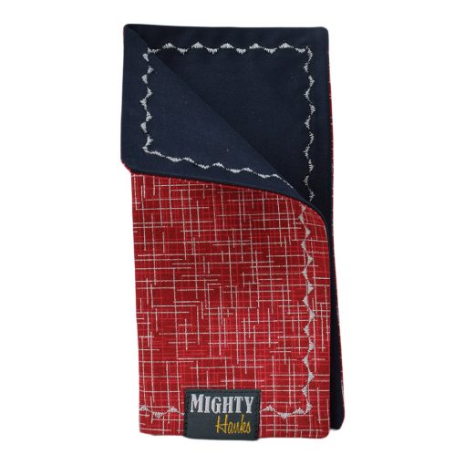 Mighty Hanks Handkerchief Ruby Slash Mighty Mini with Microfiber Closed