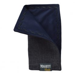 Mighty Hanks Handkerchief Grey Suit Mighty Mini with Microfiber Closed