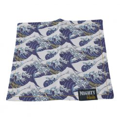 Mighty Hanks Handkerchief The Great Wave Mighty Mini with Microfiber Open