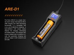 Fenix ARE-D1 Single Channel Smart Battery Charger Infographic 2