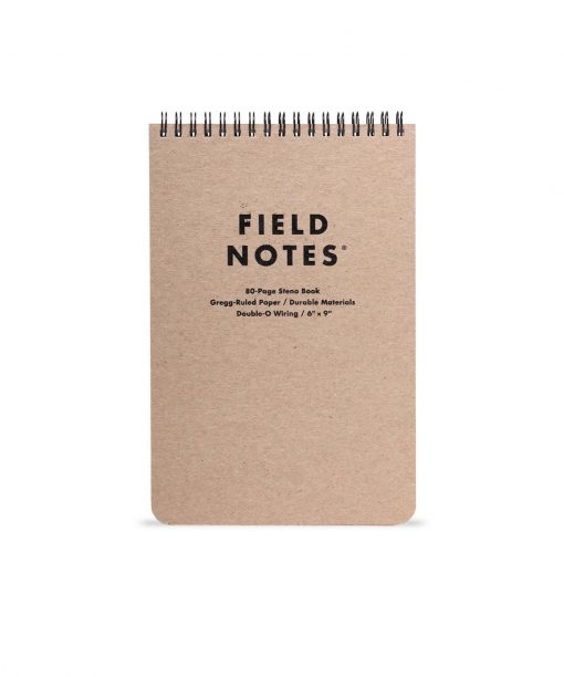 Field Notes Steno Pad Gregg-Ruled (80 Pages) Front Side Center