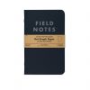 Field Notes Pitch Black Dot Graph Paper Note Book (64 Pages) Front Side Center