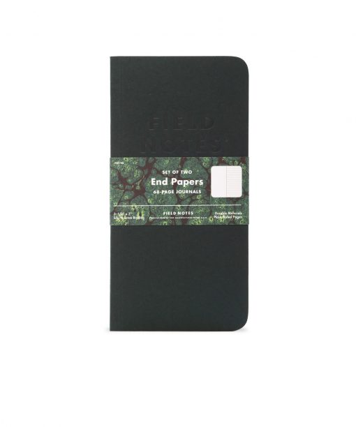 Field Notes End Papers - Journal 2 Pack (68 Pages) Front Side Center