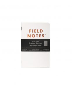 Field Notes Group Eleven - Ruled Paper Memo Book 3 Pack (48 Pages) Front Side Center