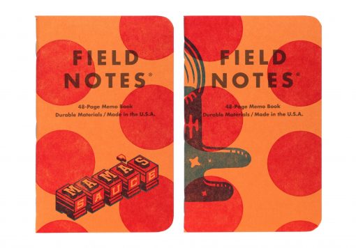 Field Notes United States of Letterpress 3 Pack A - Graph Paper Memo Books (48 Pages) Pair 2
