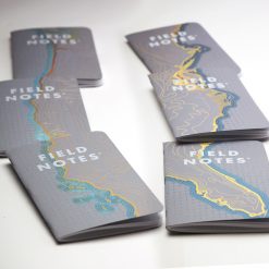 Field Notes Coastal: East - Reticle Grid Paper Memo Book 3 Pack (48 Pages) Front Side Scattered