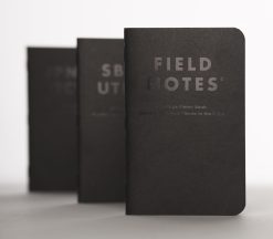 Field Notes Clandestine - Dot Graph Paper Memo Book 3 Pack (48 Pages) Front Side Staggered