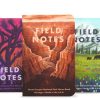 Field Notes National Parks Series B Grand Canyon/Joshua Tree/Mt. Rainier - Graph Paper Memo Book 3 Pack (48 Pages) Front Side Center