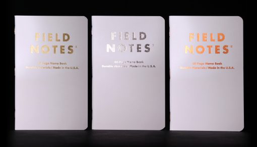 Field Notes Group Eleven - Ruled Paper Memo Book 3 Pack (48 Pages) Front Side All