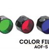 Fenix AOF-SB Blue Filter Adapter Front Side With Title