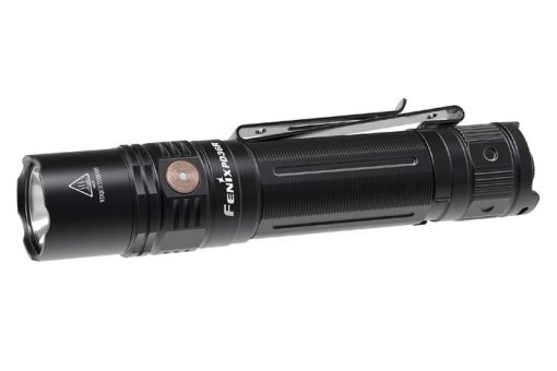 Fenix PD36R Flashlight - 1600 Lumens Infographic Front Side