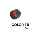 Fenix AD302R TK-Series Red Filter Adapter Front Side With Title