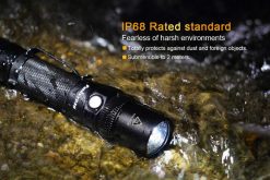 Fenix FD30 LED Focus Flashlight - 900 Lumens Infographic 1